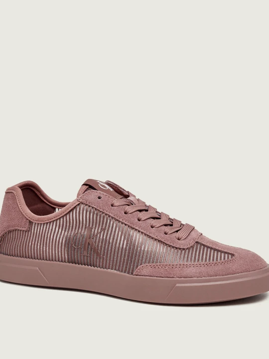 Zdjęcie produktu Calvin Klein Sneakersy Low Pro Cupsole | zamsz fioletowy