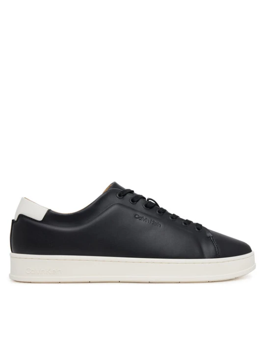 Zdjęcie produktu Calvin Klein Sneakersy Pure Low Laceup Cupsole Hf Lth HM0HM01859 Czarny