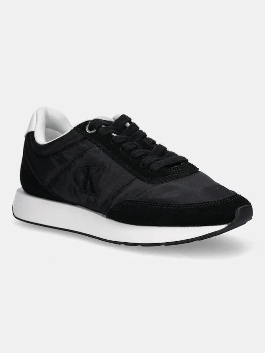 Zdjęcie produktu Calvin Klein RETRO RUNNER LACE UP NYLON MG sneakersy damskie czarny