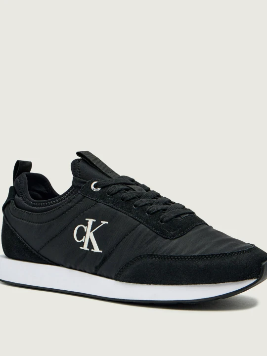 Zdjęcie produktu Calvin Klein Sneakersy RETRO RUNNER | zamsz czarny