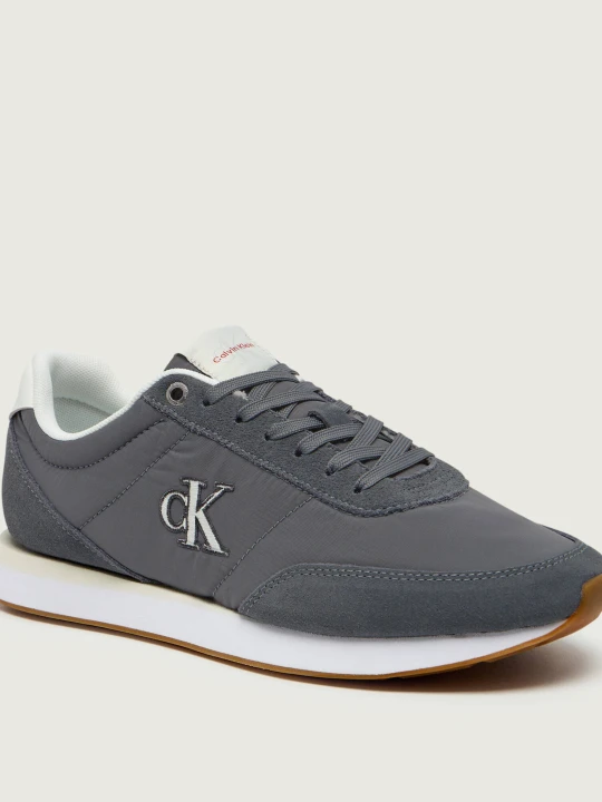 Zdjęcie produktu Calvin Klein Sneakersy RETRO | zamsz szary