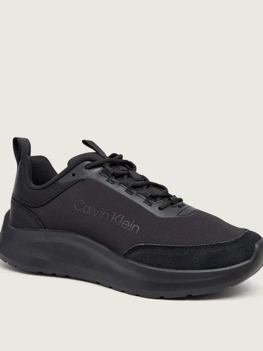 Zdjęcie produktu Calvin Klein Sneakersy RUNN ESS LACEUP NY-SU | zamsz czarny