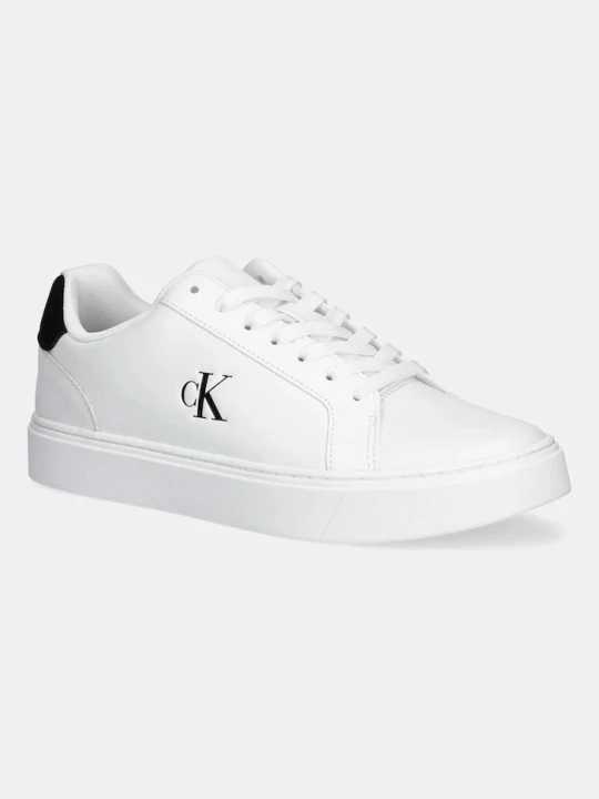 Zdjęcie produktu Calvin Klein sneakersy skórzane CLASSIC CUPSOLE LACEUP LTH biały