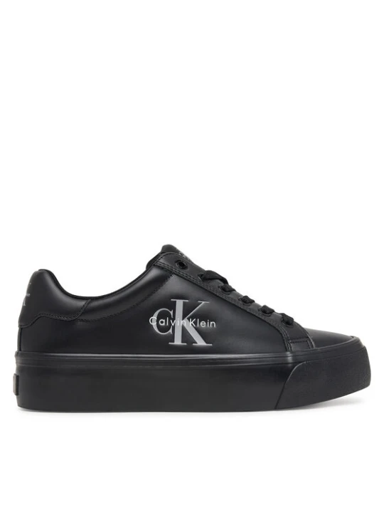 Zdjęcie produktu Calvin Klein Sneakersy Vulc Flatform Laceup Low Lth HW0HW03159 Czarny
