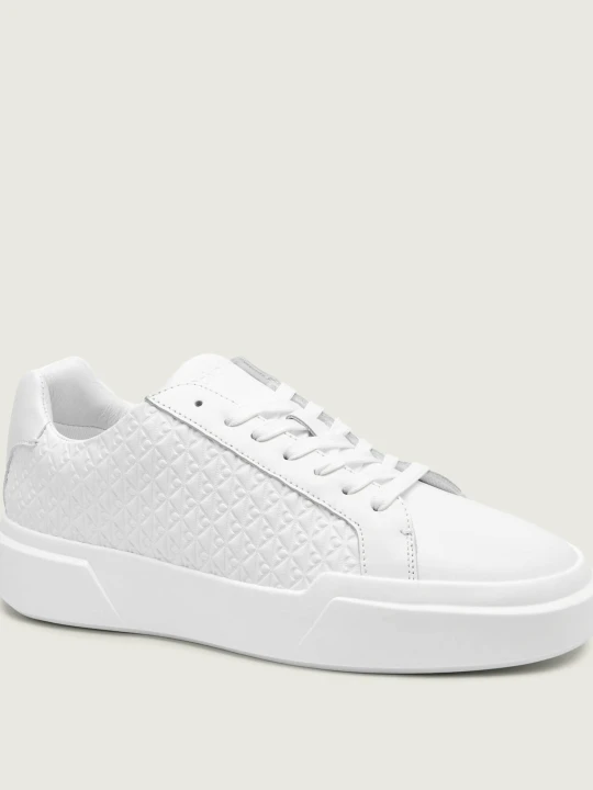 Zdjęcie produktu Calvin Klein Sneakersy | z dodatkiem skóry biały
