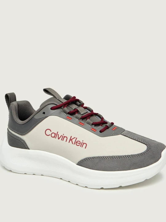 Zdjęcie produktu Calvin Klein Sneakersy | zamsz szary