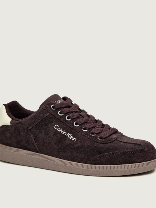 Zdjęcie produktu Calvin Klein Sneakersy | zamsz bordowy