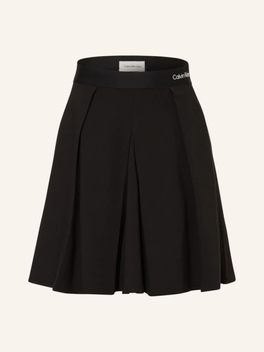 Zdjęcie produktu Calvin Klein Spódnica Plisowana schwarz CZARNY