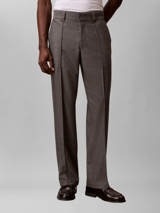 Zdjęcie produktu Calvin Klein Spodnie 90S | Straight fit szary