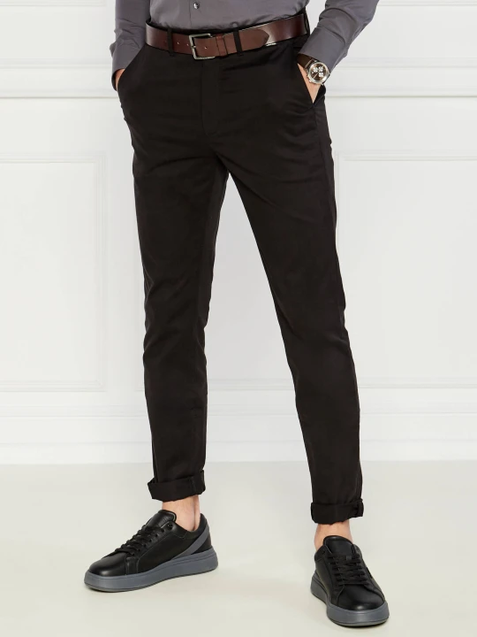 Zdjęcie produktu Calvin Klein Spodnie chino MODERN TWILL | Slim Fit czarny