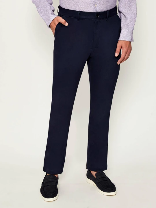 Zdjęcie produktu Calvin Klein Spodnie chino | Slim Fit granatowy