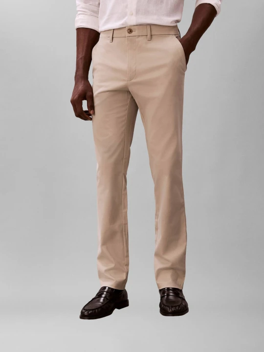 Zdjęcie produktu Calvin Klein Spodnie chino | Slim Fit beżowy