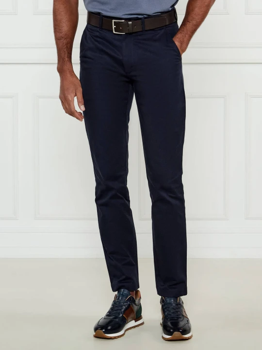 Zdjęcie produktu Calvin Klein Spodnie chino | Slim Fit | stretch granatowy