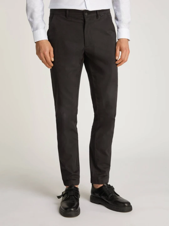 Zdjęcie produktu Calvin Klein Spodnie chino | Slim Fit | stretch czarny