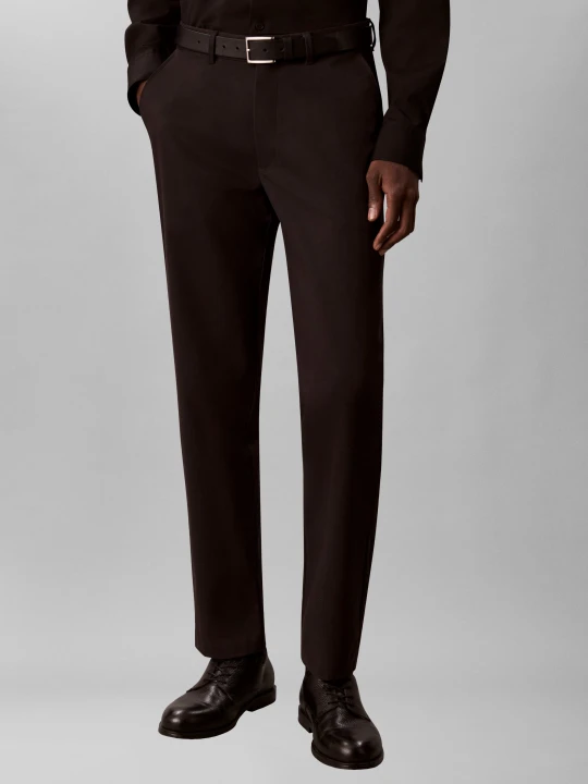 Zdjęcie produktu Calvin Klein Spodnie chino | Tapered fit czarny