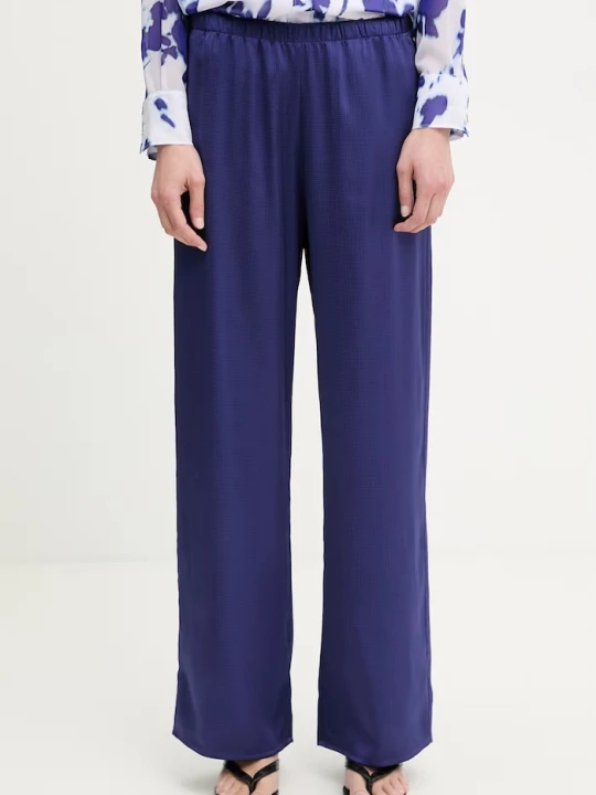 Zdjęcie produktu Calvin Klein spodnie damskie fioletowy