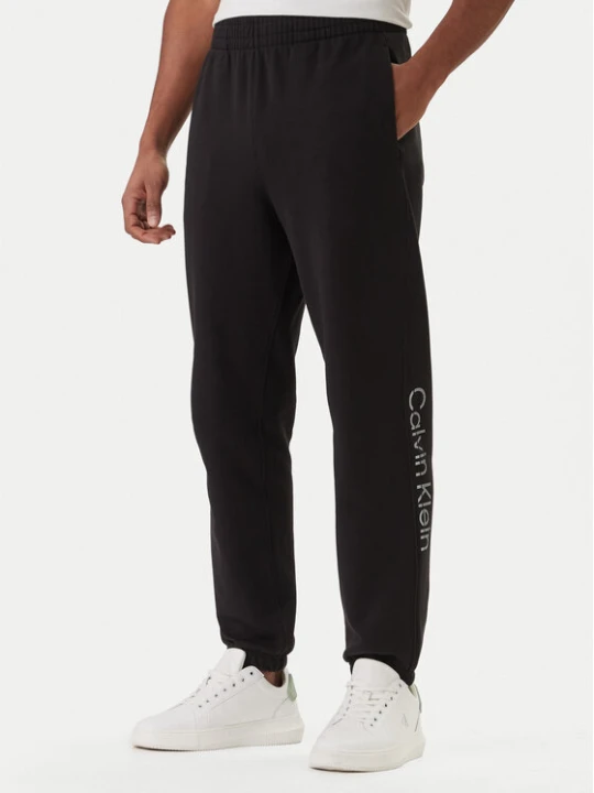 Zdjęcie produktu Calvin Klein Spodnie dresowe Eu Sportswear Graphic LV04LF236G Czarny Regular Fit
