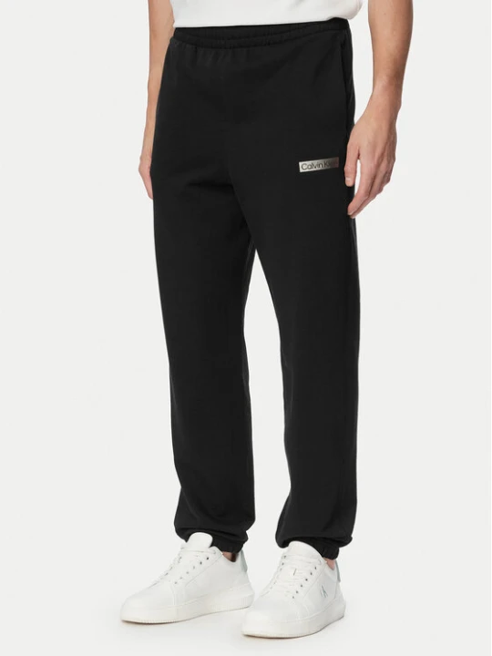 Zdjęcie produktu Calvin Klein Spodnie dresowe LV04LG212G Czarny Regular Fit