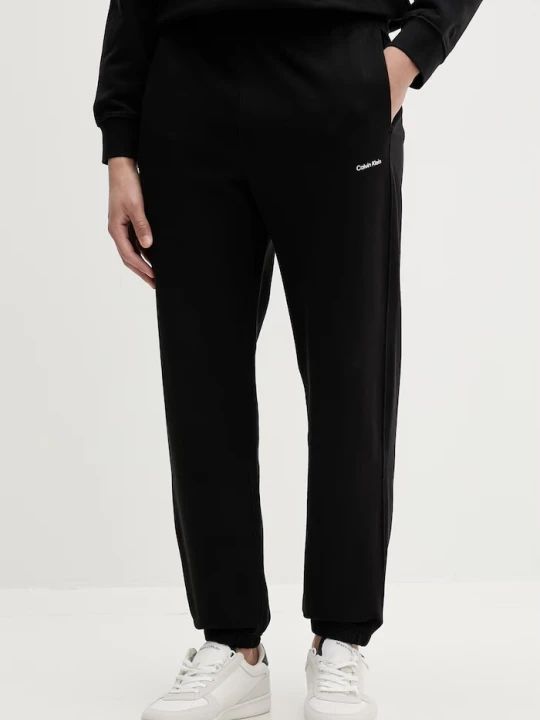 Zdjęcie produktu Calvin Klein spodnie dresowe męskie bawełniane czarny
