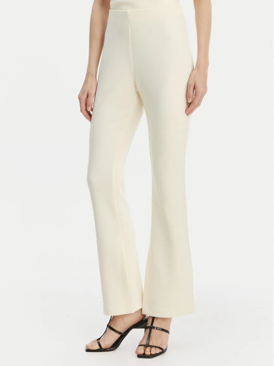 Zdjęcie produktu Calvin Klein Spodnie materiałowe LV044B223G Beżowy Flare Fit