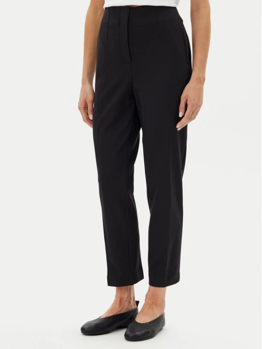 Zdjęcie produktu Calvin Klein Spodnie materiałowe LV044B690G Czarny Slim Fit