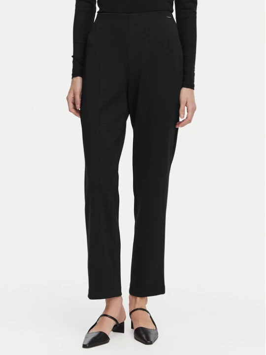 Zdjęcie produktu Calvin Klein Spodnie materiałowe LV044F659G Czarny Straight Fit
