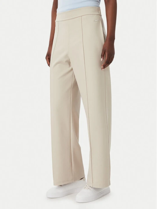 Zdjęcie produktu Calvin Klein Spodnie materiałowe LV044G210G Beżowy Relaxed Fit