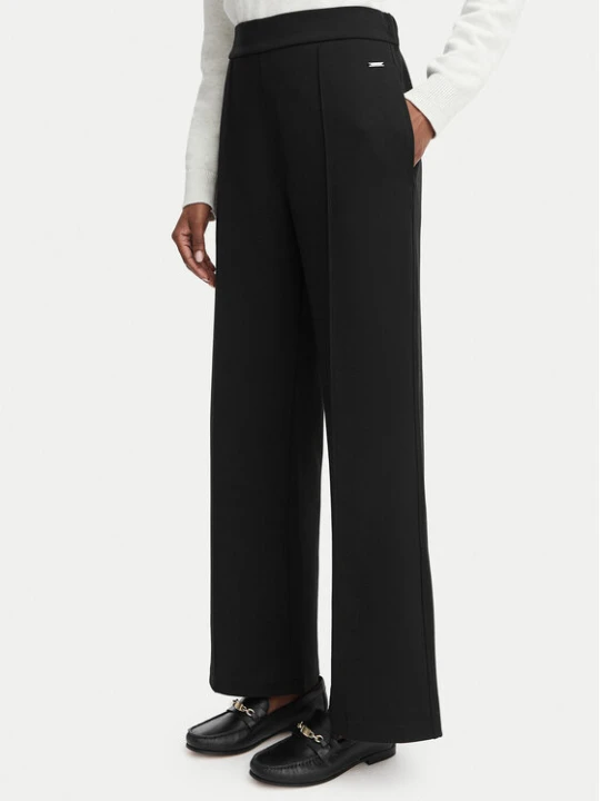 Zdjęcie produktu Calvin Klein Spodnie materiałowe LV044G210G Czarny Wide Fit