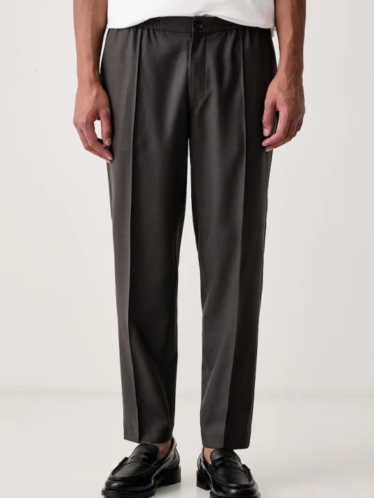 Zdjęcie produktu Calvin Klein spodnie męskie z wełną szary