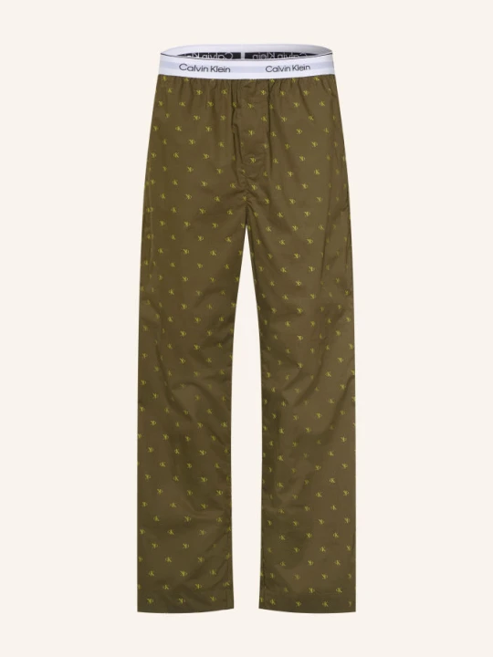 Zdjęcie produktu Calvin Klein Spodnie Od Piżamy Cotton Poplin gruen