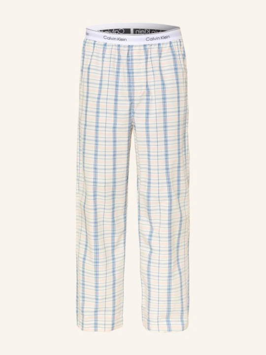 Zdjęcie produktu Calvin Klein Spodnie Od Piżamy Cotton Poplin weiss biały