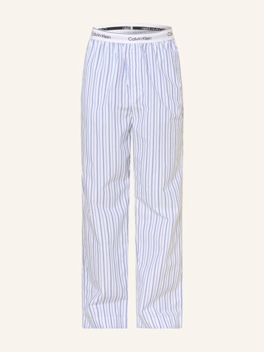 Zdjęcie produktu Calvin Klein Spodnie Od Piżamy Cotton Poplin weiss biały