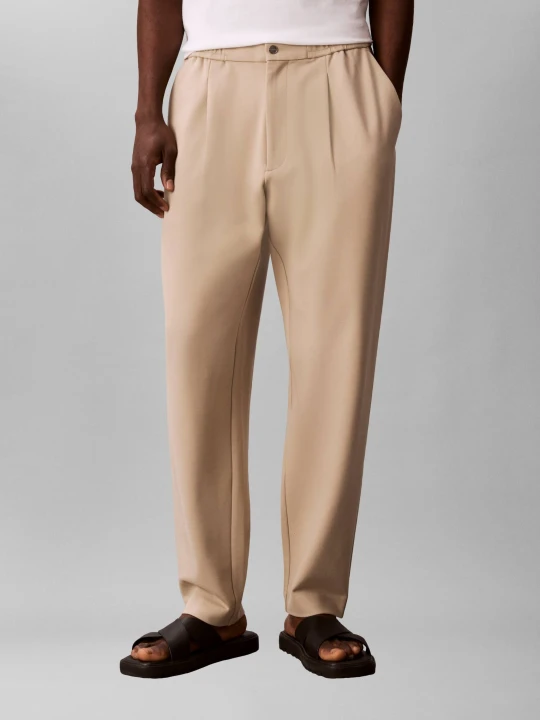 Zdjęcie produktu Calvin Klein Spodnie | Tapered fit beżowy