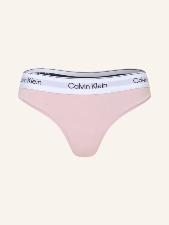 Zdjęcie produktu Calvin Klein Stringi Icon Cotton Modal rosa