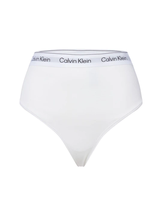Zdjęcie produktu Calvin Klein Stringi Kobiety Bawełna biały