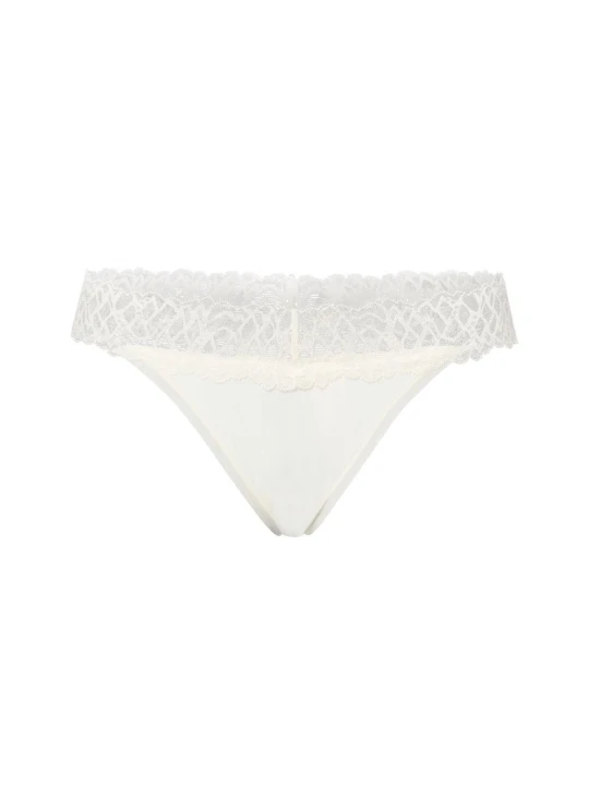 Zdjęcie produktu Calvin Klein Stringi Kobiety Sztuczne włókno biały