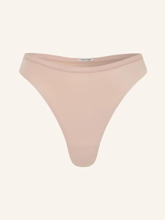 Zdjęcie produktu Calvin Klein Stringi Perfectly Fit beige