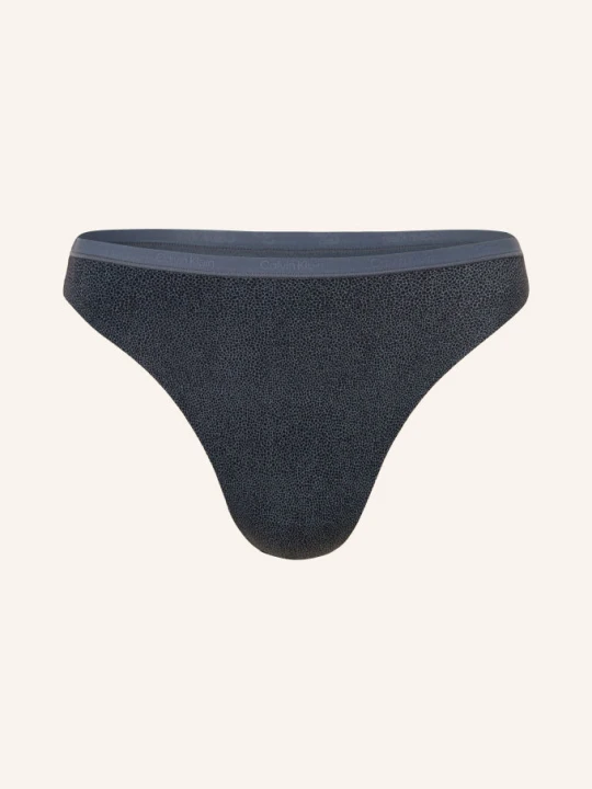 Zdjęcie produktu Calvin Klein Stringi Perfectly Fit grau szary