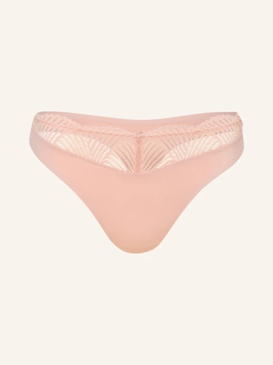 Zdjęcie produktu Calvin Klein Stringi Perfectly Fit Lace rosa BLADORÓŻOWY