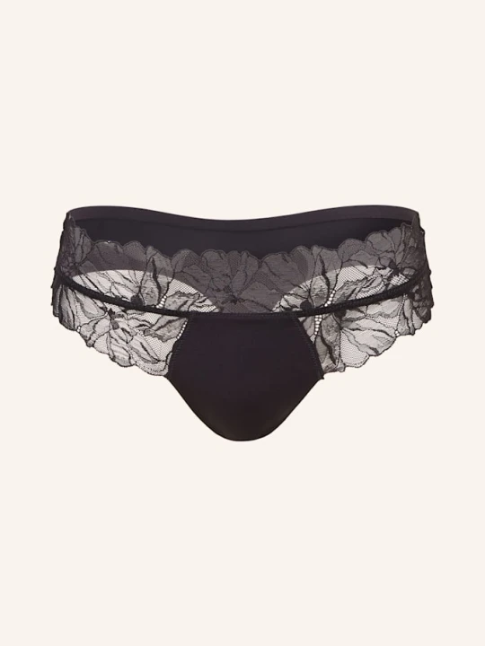 Zdjęcie produktu Calvin Klein Stringi Perfectly Fit Lace schwarz CZARNY