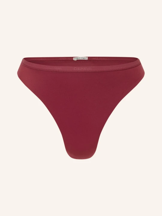 Zdjęcie produktu Calvin Klein Stringi Perfectly Fit rot CIEMNOCZERWONY