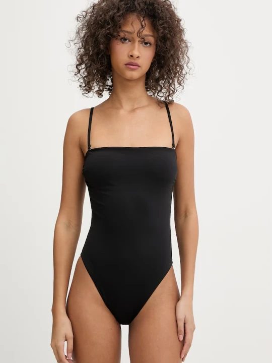 Zdjęcie produktu Calvin Klein strój kąpielowy jednoczęściowy damski czarny