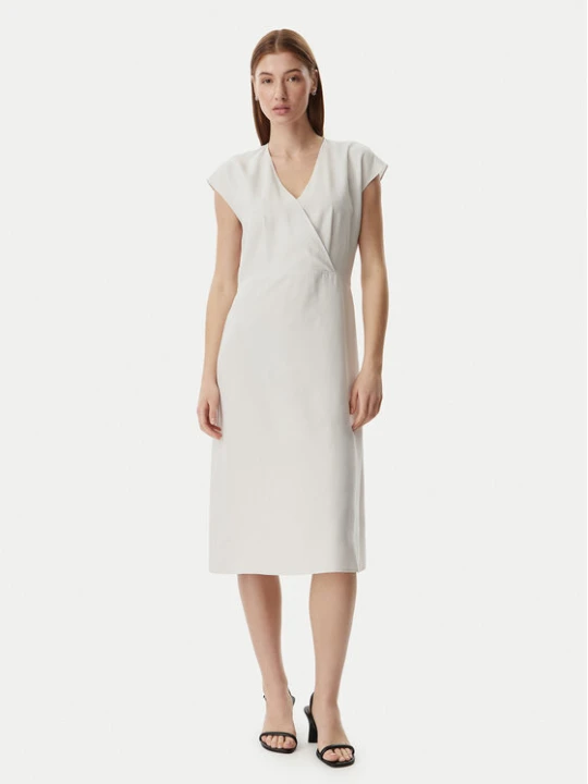 Zdjęcie produktu Calvin Klein Sukienka codzienna LV044F016G Beżowy jasny Regular Fit