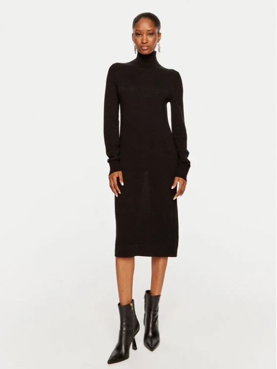 Zdjęcie produktu Calvin Klein Sukienka dzianinowa K20K207485 Czarny Regular Fit
