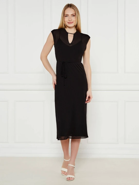 Zdjęcie produktu Calvin Klein Sukienka GEORGETTE czarny