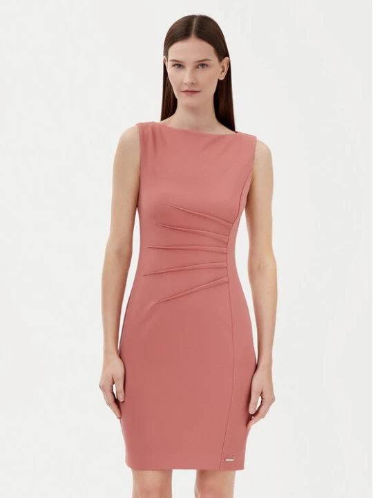 Zdjęcie produktu Calvin Klein Sukienka koktajlowa K20K208433 Różowy Slim Fit