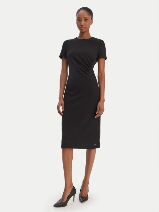 Zdjęcie produktu Calvin Klein Sukienka koktajlowa LV044E048G Czarny Slim Fit