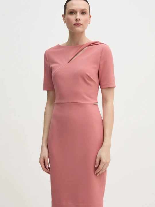 Zdjęcie produktu Calvin Klein sukienka różowy