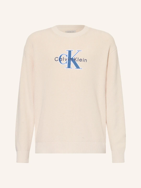 Zdjęcie produktu Calvin Klein Sweter grau KREMOWY