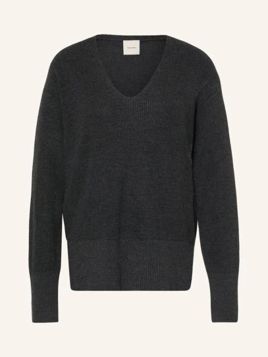Zdjęcie produktu Calvin Klein Sweter grau CZIEMNOSZARY